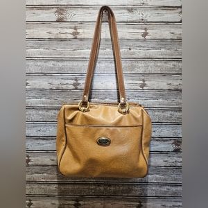Vintage 80s Capezio Faux Leather Shoulder Bag